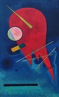 Wassily Kandinsky. Roter, 1924